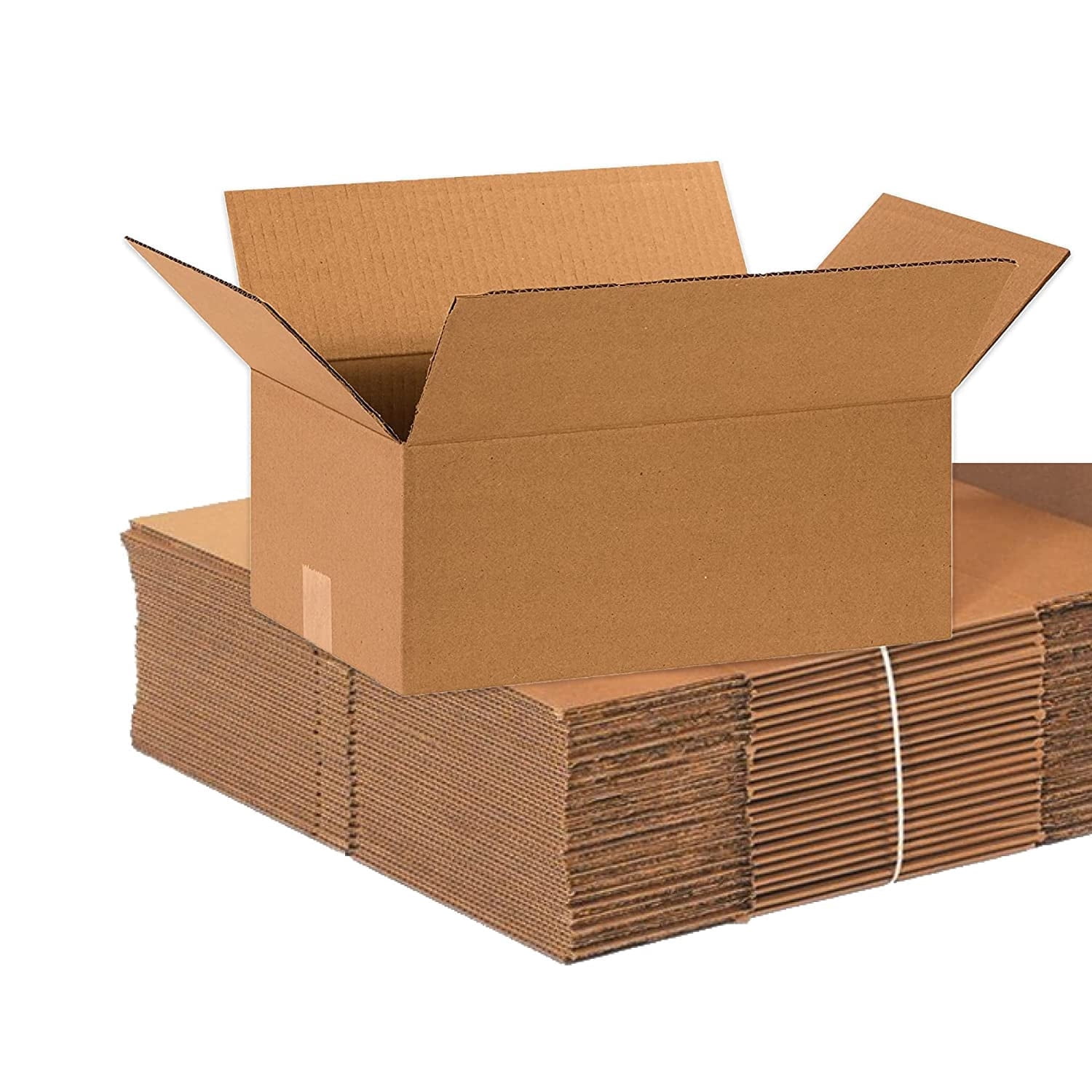15 x 10 x 6 Corrugated Cardboard Boxes, Medium 15"L x 10"W x 6"H, Pack of 25 | Shipping, Packaging, Moving, Storage Box for Home or Business, Strong Wholesale Bulk Boxes