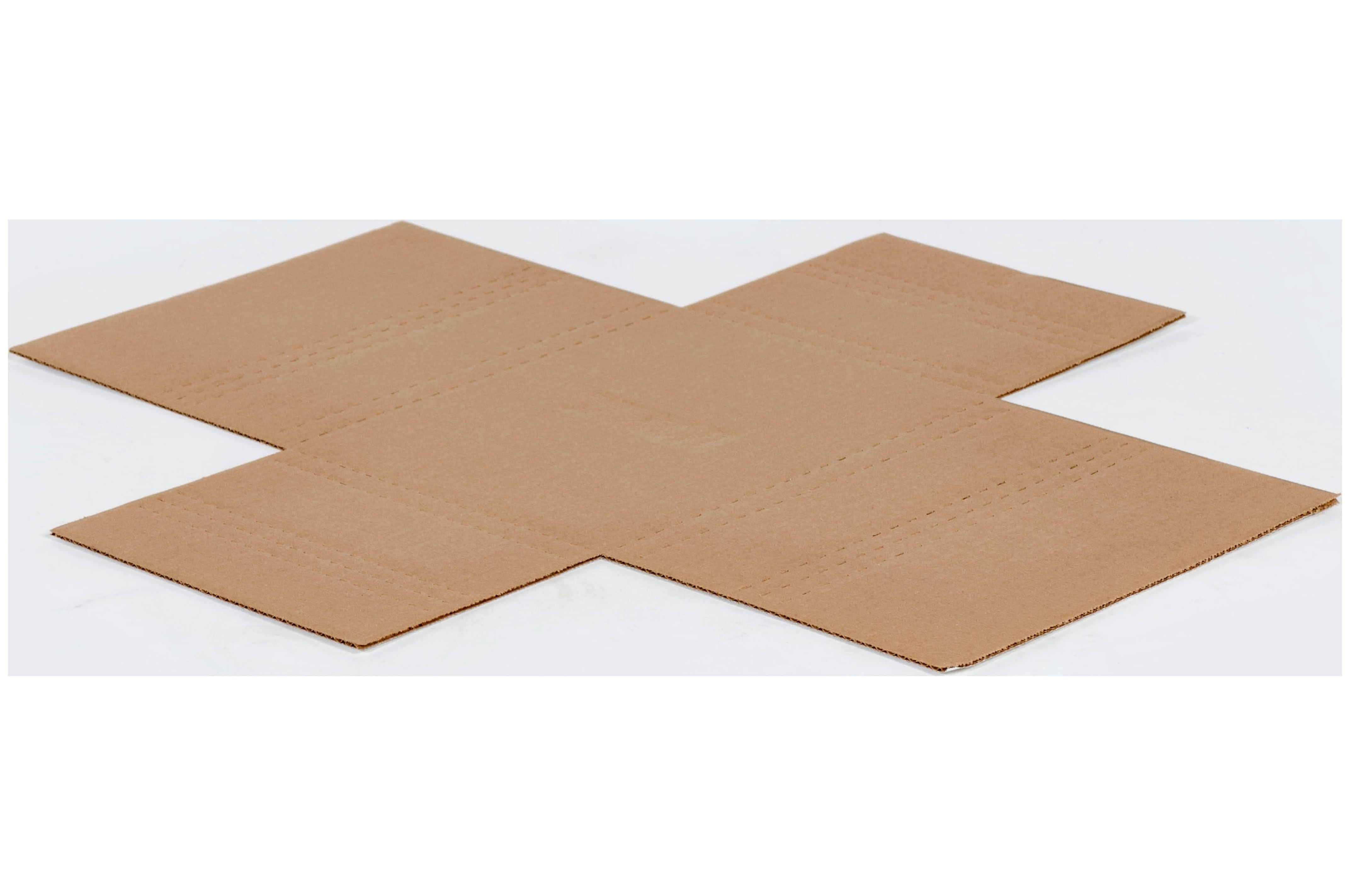 15 x 11 1/8 x 2" White MultiDepth Corrugated Bookfold 50 Pack [Books