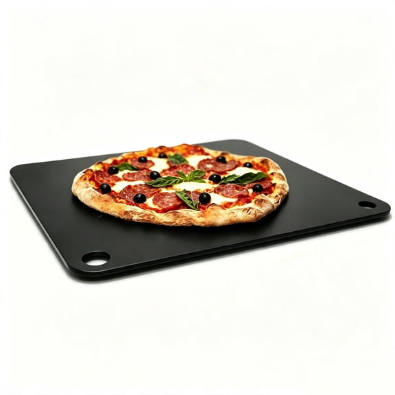 15" x 12" Pizza Steel, Multipurpose Cooking Steel for Pizzas, Sourdough, Grilling & More, The Ultimate Crust Game Changer