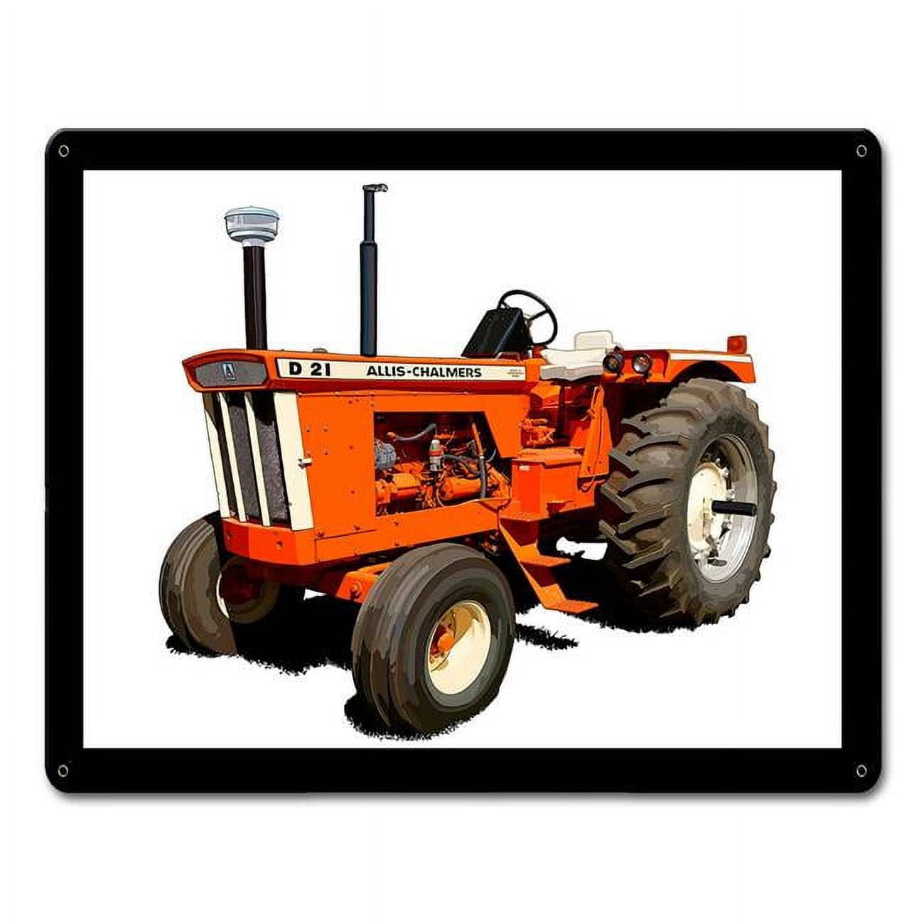 15 x 12 in. Allis Chalmers D21 Tractors Vintage Metal Sign - Walmart.com