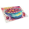 thumbnail image 1 of 15 x 12 in. Unisex Colorful Cherries Glass Cutting Board - Large, 1 of 1