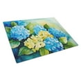 thumbnail image 1 of 15 x 12 in. Unisex Hydrangeas in Watercolor Glass Cutting Board - Large, 1 of 1