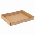 thumbnail image 1 of 15 x 12 x 1 3/4" Kraft Corrugated Trays 50 Trays, ECT-32, 1 of 5