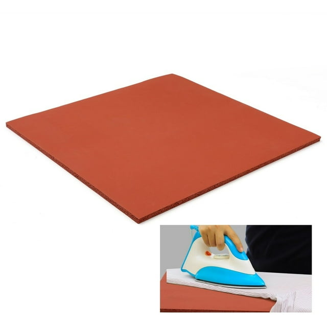 15 x 15 Inches Silicone Heat Press Mat Pad, 0.3'' Thickest Silicone Pad
