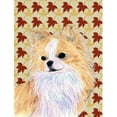 thumbnail image 1 of 15 x 15 in. Chihuahua Fall Leaves Portrait Flag Garden Size, 1 of 1