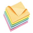 thumbnail image 1 of 15 x 15 in. Synthetic Shammy Cloth, Assorted Color - Pack of 5, 1 of 1
