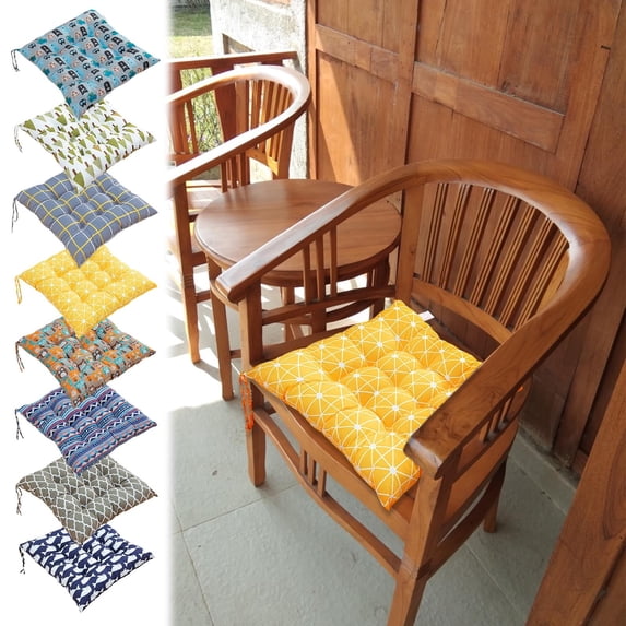 15 x 15 inch Floor Pillow Cushion, Square Corduroy Seat Cushion, Chair Pad Thickened Tatami Cushion Indoor Outdoor Pad Tatami for Living Room Home Office Patio Dining Chairs Pad