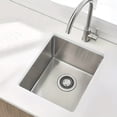 thumbnail image 1 of 15 x 17 inch Undermount Kitchen Sink, 16 Gauge Stainless Steel Sink, Handmade for Kitchen Sink, Bar Sink, or Outdoor Sink, 1 of 5