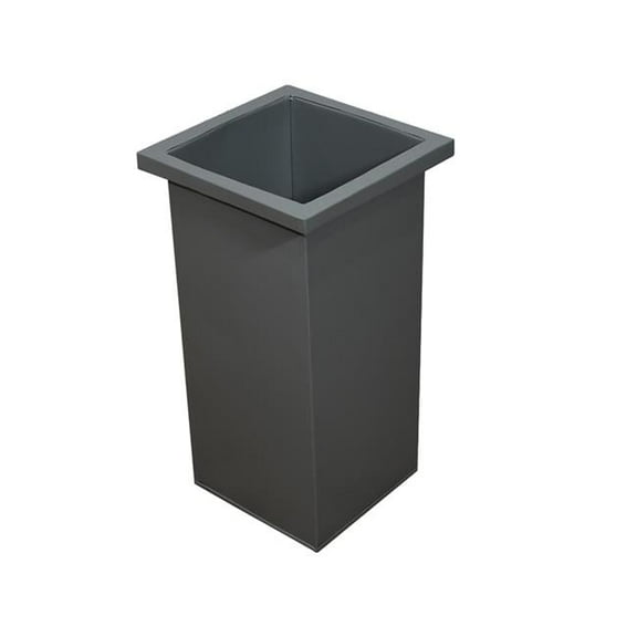 15 x 22 x 9.5 in. Handmade 100 Percent Iron Rectangle Modern Planters Pot, HD Green