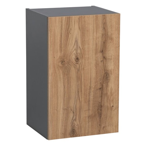 15" x 24" Wall Cabinet-Single Door-with Natural Teak door