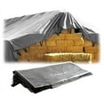 thumbnail image 1 of 15' x 27' Heavy Duty 8oz Hay Tarps - 14.5 mil Waterproof Poly Tarpaulin with UV & Frost Resistance, Silver/Black, Tear-Proof Cover for Agriculture, Equipment, 1 of 16