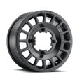 thumbnail image 1 of 15 x 6 in. 51 mm Offset 4 x 156 mm Bolt Pattern 120 mm Center Bore MR407 Bead Grip Wheel, Matte Black, 1 of 1