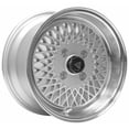 thumbnail image 1 of 15 x 7 in. Classic Line Offset 4 x 114.3 x 38 mm Bolt Pattern Wheel, Silver, 1 of 1
