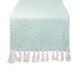 thumbnail image 1 of 15 x 72 in. Aqua Diamond Table Runner, 1 of 1