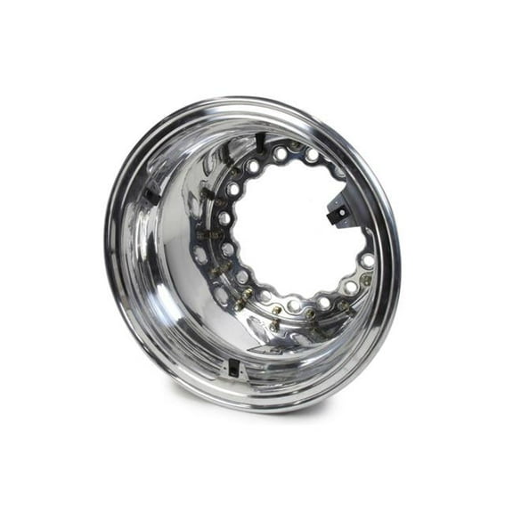 15 x 9 in. Outer Wheel Half 5 Pro Ring, Polished
