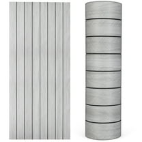15''x118'' Wood Wall Panels Peel and Stick, Adhesive Removable Slat Wall Paper for Living Room