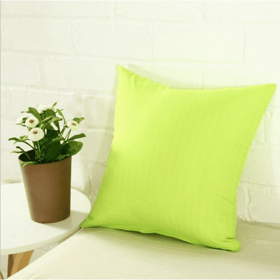 15 x15 Home Room Pillowcase Solid Color Zipper Canvas Fashion Casual Soft Cushion Covers