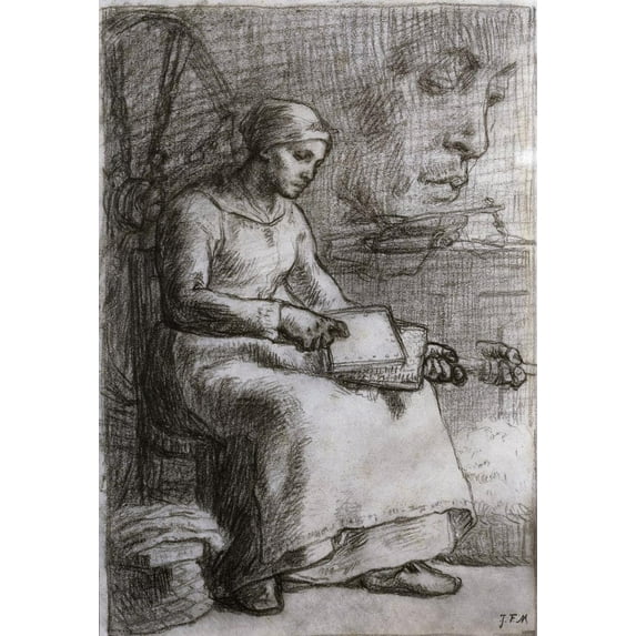 15"x22" Fine Art Quality Poster :: Jean Francois Millet - ArtKritique October 2010