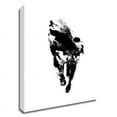 thumbnail image 1 of 15"x25" My Personal Demon by Robert Farkas Wall Art Print on Canvas Fabric Black, 1 of 3