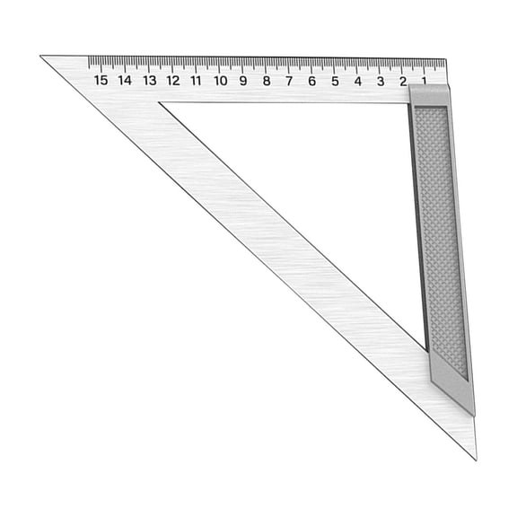 150/200/300mm Square Ruler Right Angled 90 Degree Turning Rule Woodworking Measuring Tool Angled Square Carpenter Ruler