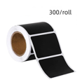 thumbnail image 1 of 150/300 Pieces/roll Blackboard Label Stickers PVC Removable Waterproof Stickers Kitchen Storage Label Stickers, 1 of 9