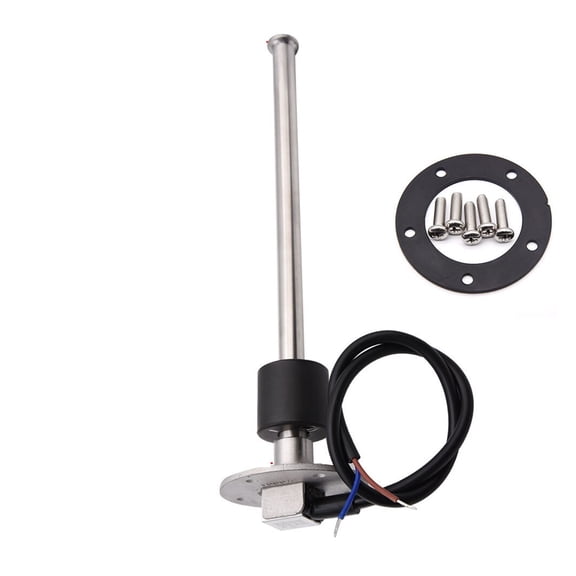 150-350mm Water Fuel Level Sensor Indicator 190ohm Fit 52mm Digital Water Gauge Tank Fuel Meter For Yacht Boat Car Motorcycle ,Easy Setup