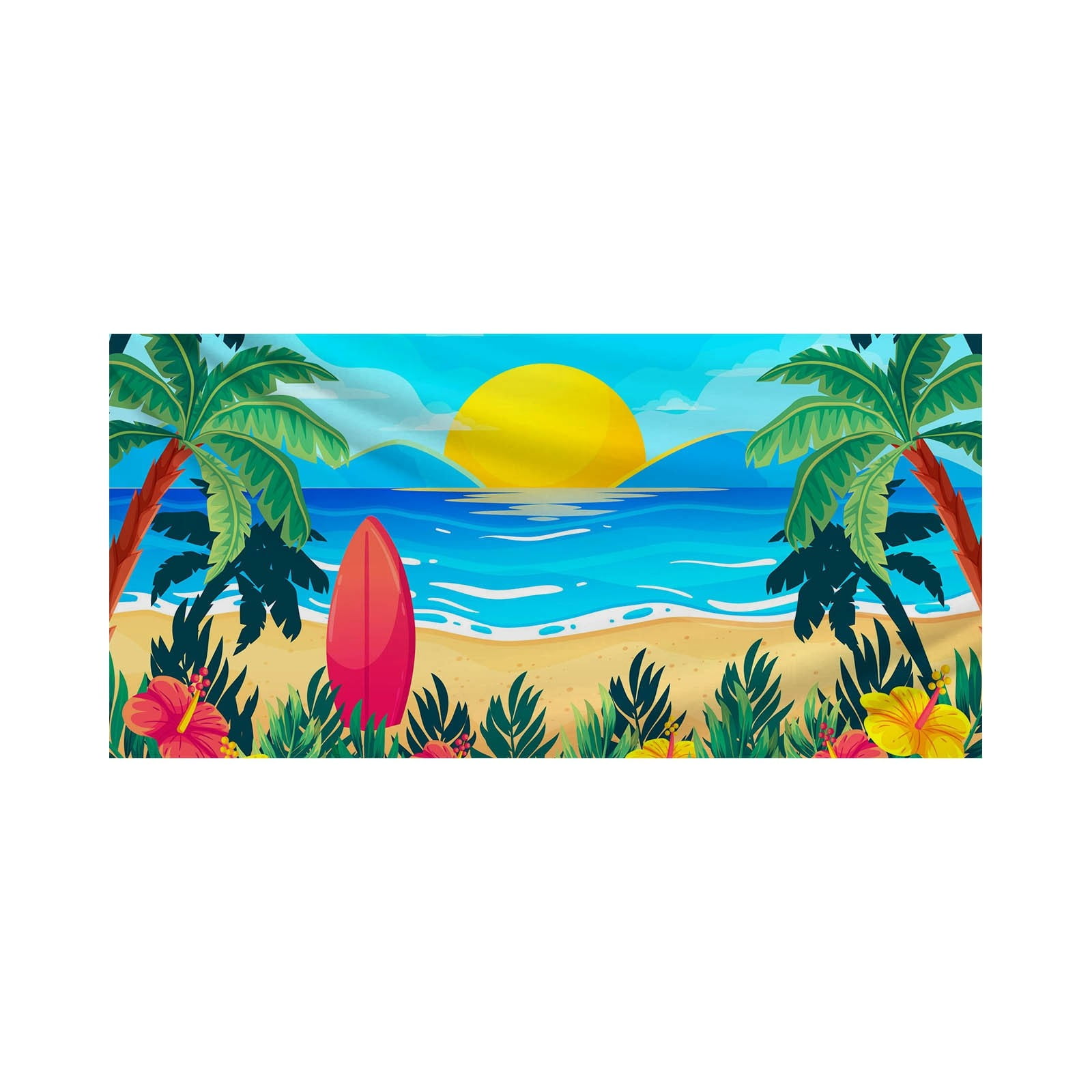 150*75cm Colorful Beach Towel Microfiber Beach Towels for Travel Towel