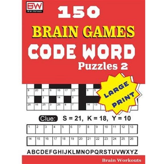 150 Brain Games - Code Word Puzzles