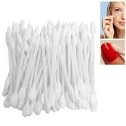 150 Cotton Swab Double Head Swabs Pointed Q Tip Makeup Cosmetic Nail Applicator