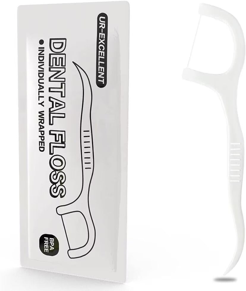 150 Count Dental Flossers Each Individually Wrapped , Floss Singles Bag