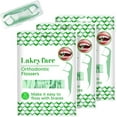 thumbnail image 1 of 150 Count Orthodontic Flossers for Braces with Floss Dispenser, Brace Flossers for Kids Teeth & Adults, Dental Floss for Braces, Dental Floss Picks, 50 Count Bag (Pack of 3), 1 of 8