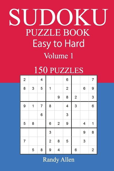 150 Easy to Hard Sudoku Puzzle Book (Paperback)