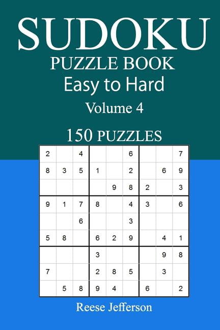 150 Easy to Hard Sudoku Puzzle Book (Paperback)