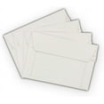 thumbnail image 1 of 150 EcoSwift 6.5 x 4.5 Rigid Photo Mailers Stay Flats White Cardboard Self Seal Envelopes, 1 of 1