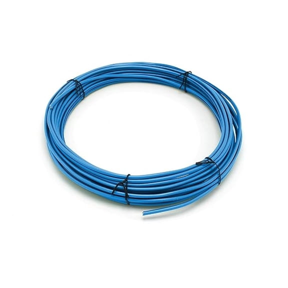 150 Feet (45 Meter) - Insulated Solid Copper THHN/THWN Wire - 10 AWG, Residential, , Industrial, Grounding, Electrical Rated for 600 Volts - in Blue