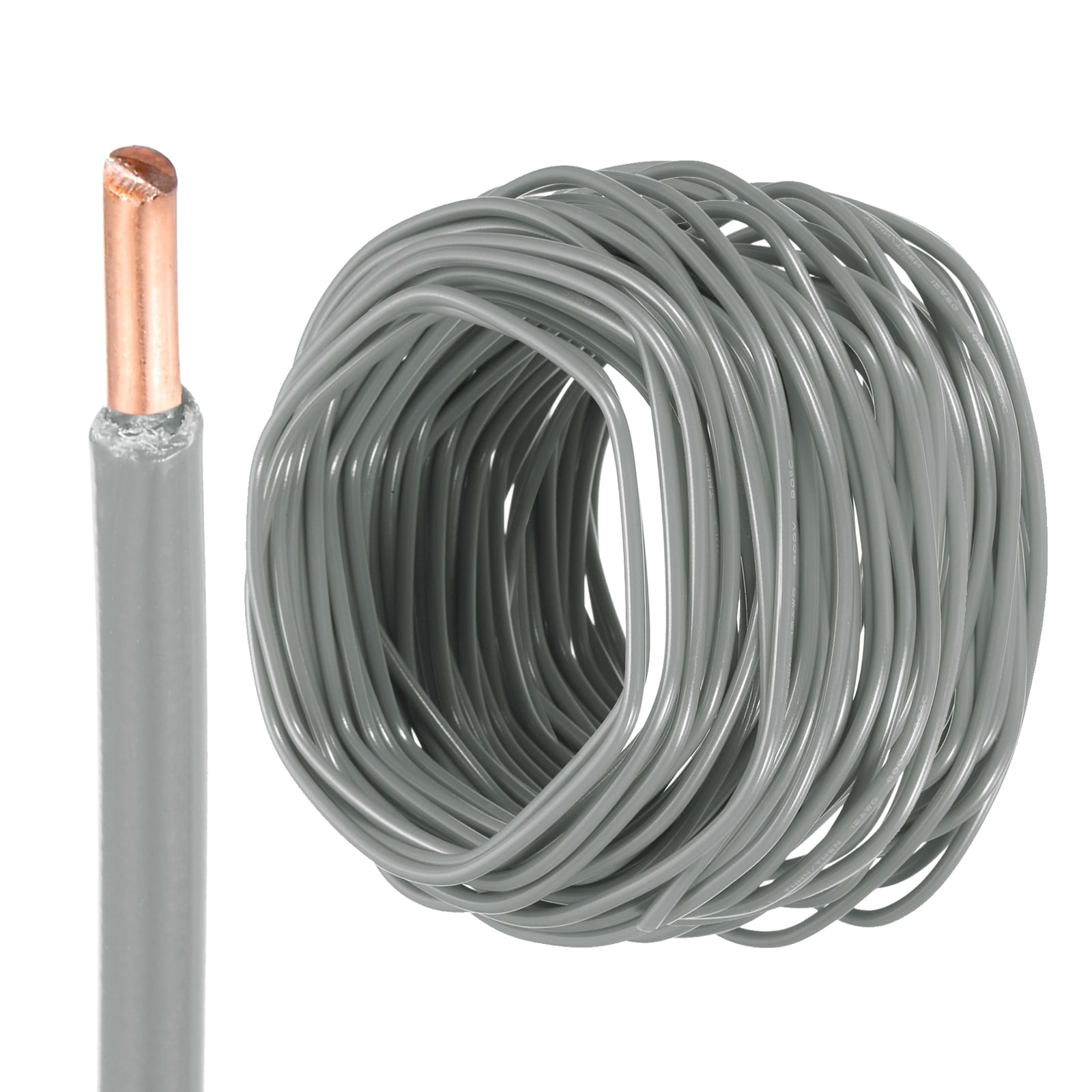 150 Feet Electrical Wire Insulated Solid Copper 12AWG Hook Up Wire Cable THHN