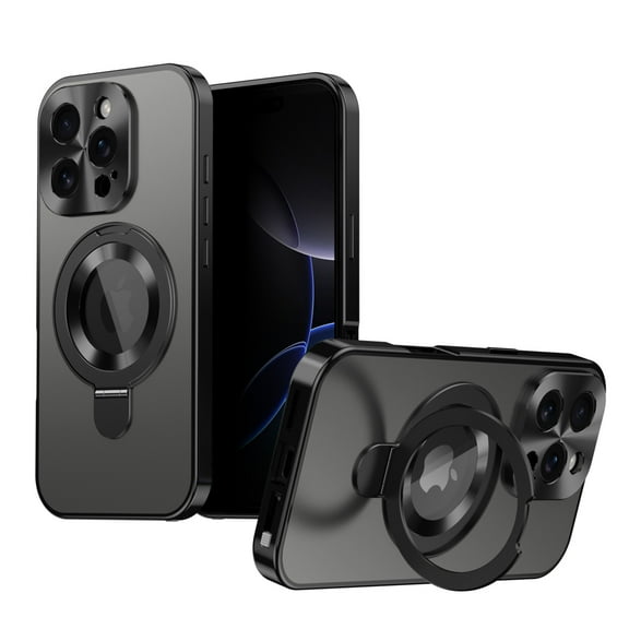 150° Foldable Stand & Built-in Privacy Screen Magnetic Case for iPhone 14 Pro Max, [Compatible with MagSafe] Shockproof Full Body Anti-Spy Anti-Peep Phone Cover for iPhone 14 Pro Max - Black