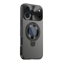 150° Foldable Stand & Built-in Privacy Screen Magnetic Case for iPhone 17 Pro Max, [Compatible with MagSafe] Shockproof Full Body Anti-Spy Anti-Peep Phone Cover for iPhone 17 Pro Max - Black