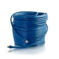 thumbnail image 1 of 150 Ft. Cat6 Snagless Solid Shielded Network Patch Cable - Blue, 1 of 1