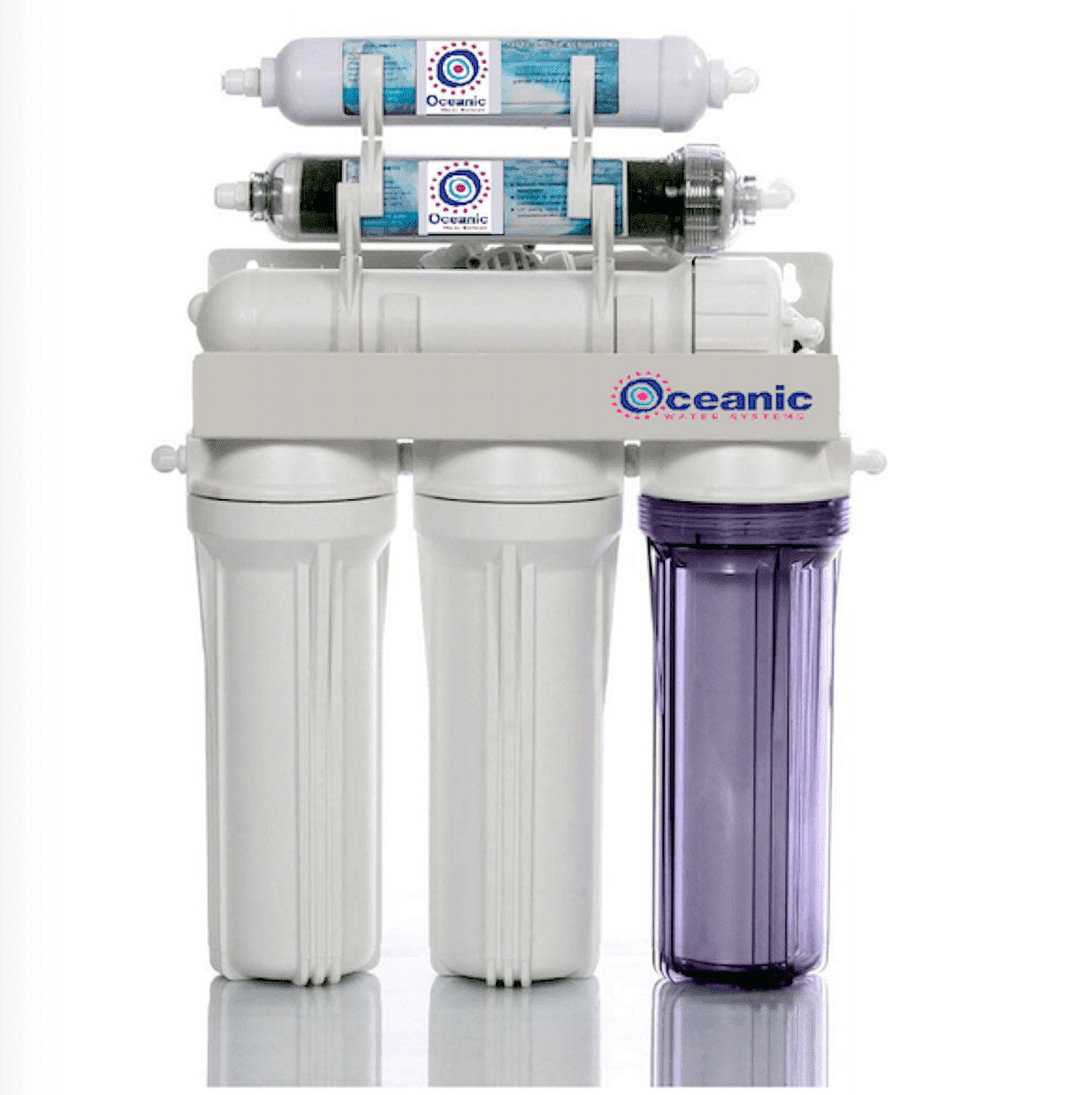150 GPD | Portable Reverse Osmosis Dual Outlet Use (Drinking + 0 TDS Aquarium Reef / Deionization) Water Filtration System