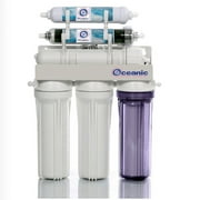 150 GPD | Portable Reverse Osmosis Dual Outlet Use Drinking + 0 TDS Aquarium Reef / Deionization Water Filtration System