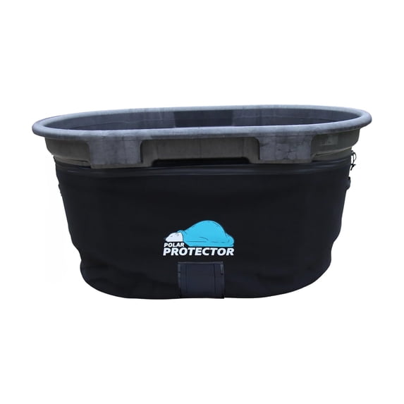150 Gallon Oval Stock Tank Insulated 5mm Neoprene Slip Sleeve Ice Water Therapy Ice Bath Cold Water Cover 150 Gallon Oval Stock Tank Waterproof Tough Keeps Insulated