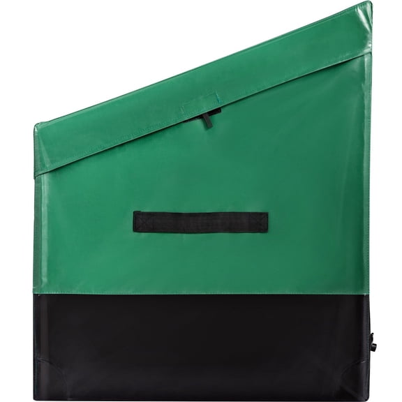 150 Gallon Waterproof Patio Storage Box, PE Tarpaulin Deck Box for Outdoor Cushions & Tools