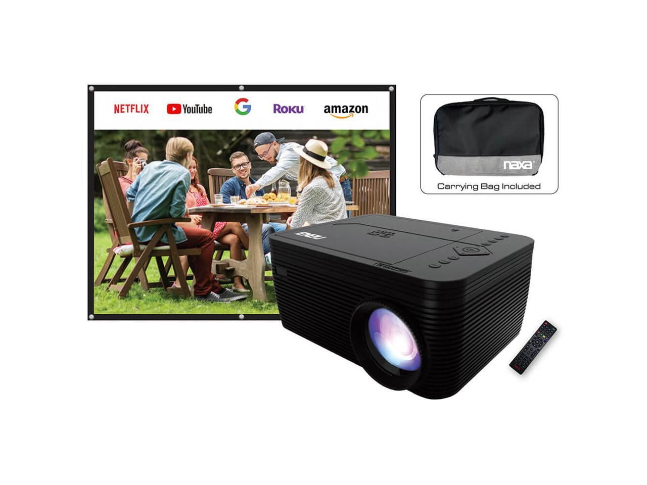 150” Home Theater LCD Projector Combo with Built-In DVD Player ...