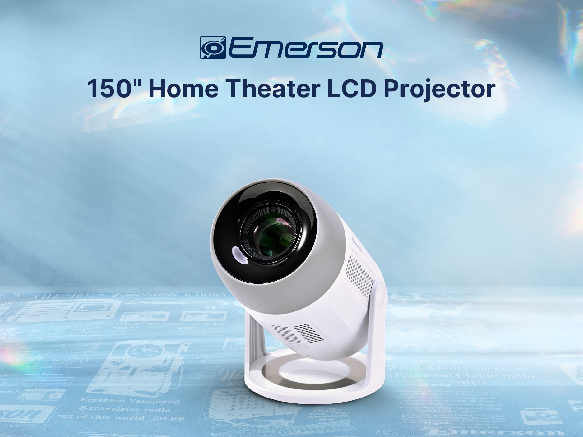 Emerson EVP-3003 150-Inch Home Theater LCD Projector