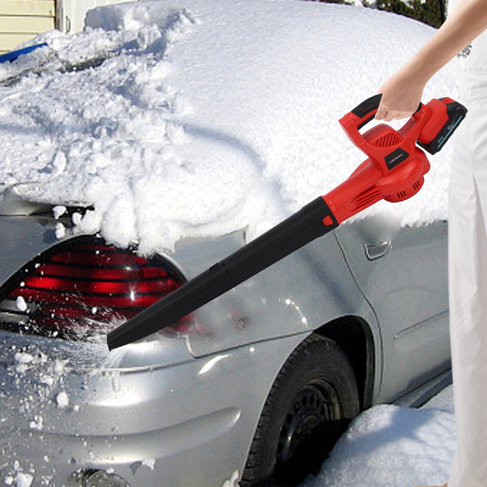 150 MPH 135 CFM Brushless Whisper 21v Jet Fan Cordless Leaf Blower Handheld