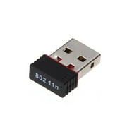 150 Mbps /150M Mini USB WiFi Wireless LAN Network Adapter Card 802.11n/b/g Wireless N Nano USB Adapter, 150Mbps, Miniature Design, Plug in and Forget, Support Windows XP/Vista/7/8