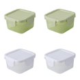 thumbnail image 1 of 150 Ml Food Storage Containers With Lids Airtight Storage Jars Freezer Containers Small Reusable Dressing Containers Food Storage Containers Set Ideal For Lunch, Meal Prep, And Leftovers 4PCS, 1 of 9