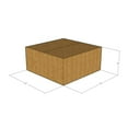 thumbnail image 1 of 11x11x5 Kraft Brown Corrugated Shipping Boxes, 32 ECT, Qty 150, 1 of 3