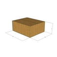 thumbnail image 1 of 12x10x5 Kraft Brown Corrugated Shipping Boxes, 32 ECT Single-Wall, Qty 150, 1 of 3
